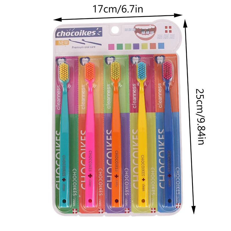 Ultra Soft Adult Toothbrush 5-Pack – Sensitive Gum Care