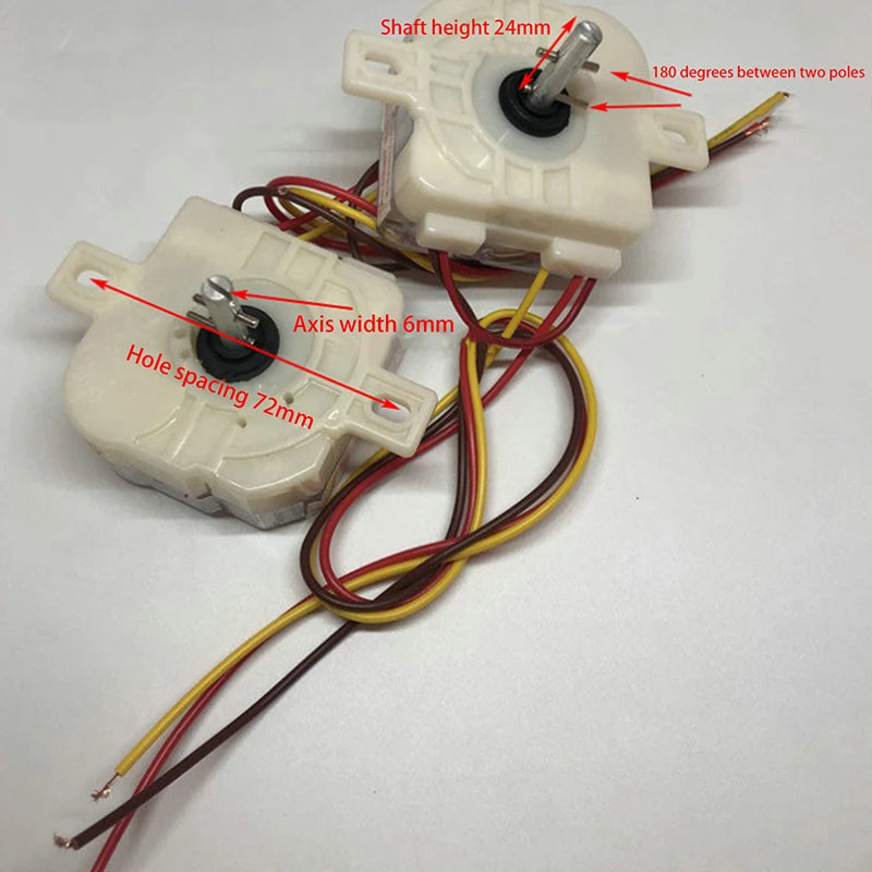 New 3 Wire 180Degree Washing Machine Timer Washing Machine Timer S Wash Timer Semi-automatic Double-cylinder Washing Machine Peaceful Pleasures Health and Wellness