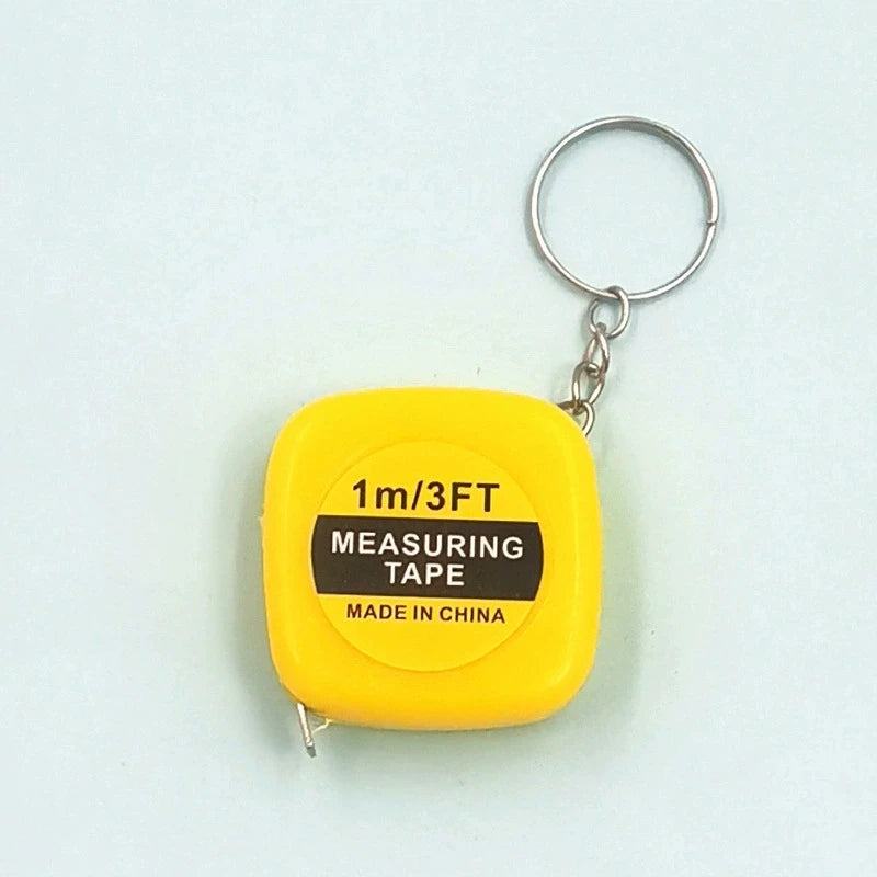 Mini Retractable Keychain Tape Measure | 1.5M Waterproof Pocket
