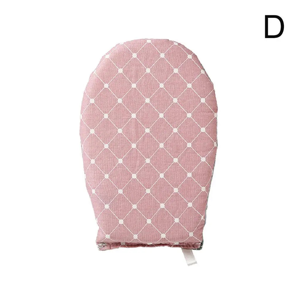 Handheld Ironing Board for Home & Travel, Compact Mini Ironing Press Tray with Heatproof Gloves,Insulated Household Ironing tool Peaceful Pleasures Health and Wellness D