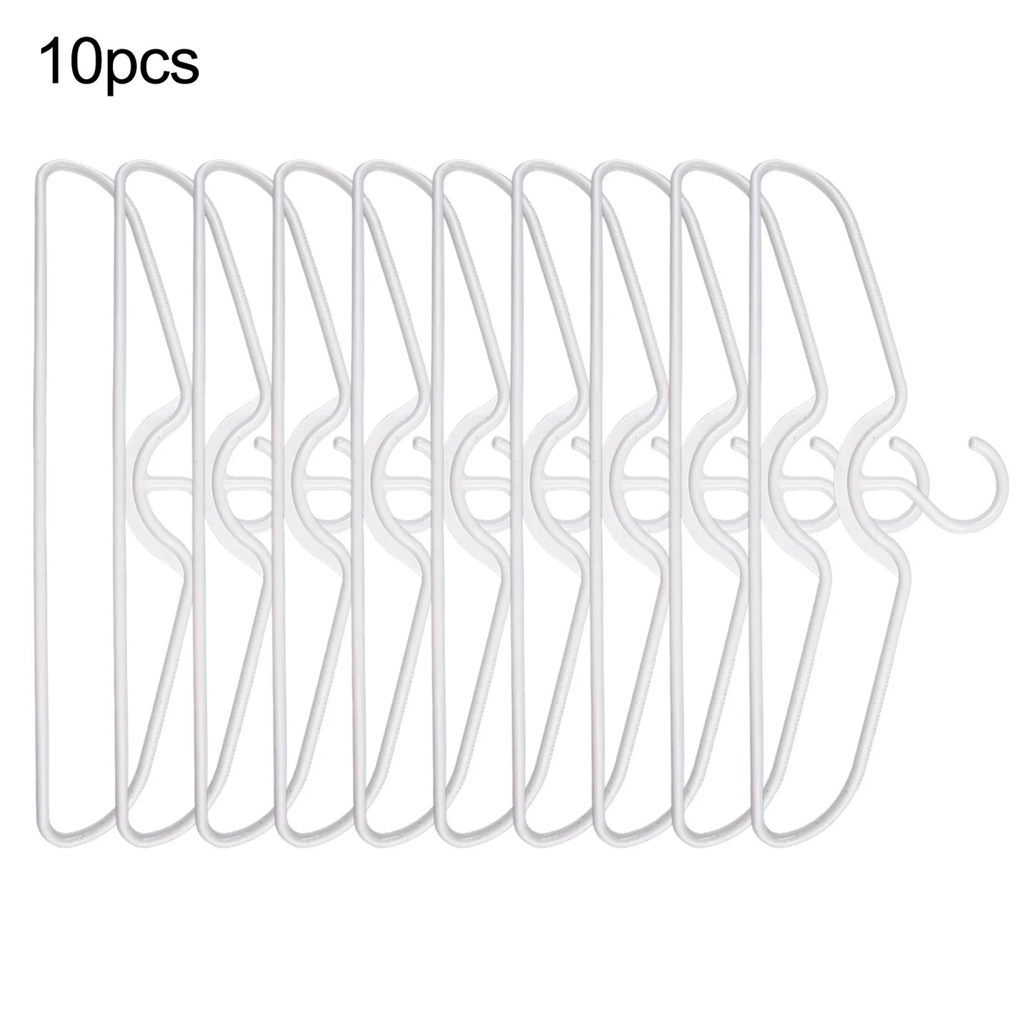 Anti-Slip Short Neck Clothes Hangers | Space-Saving 5/10/20 Pack
