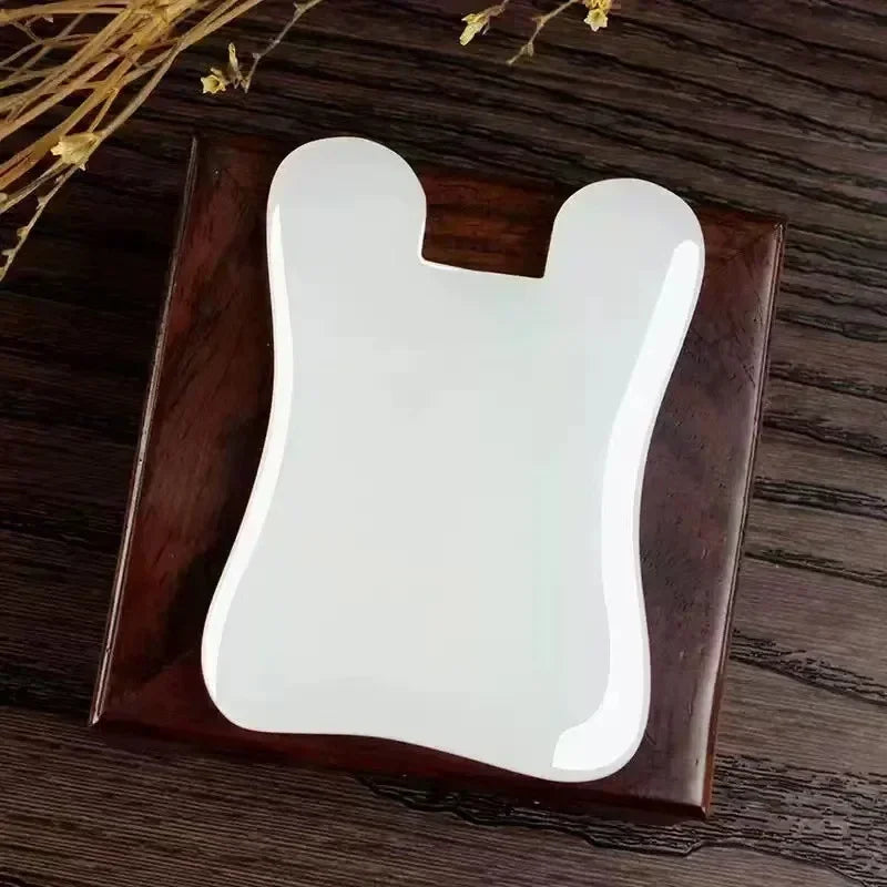 Natural Stone Gua Sha Facial Massage Tool | Crystal Gift Box Set