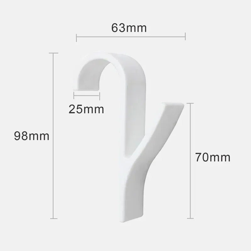 Radiator Towel Hook Clips – Bathroom & Kitchen Organizer 1/10pcs