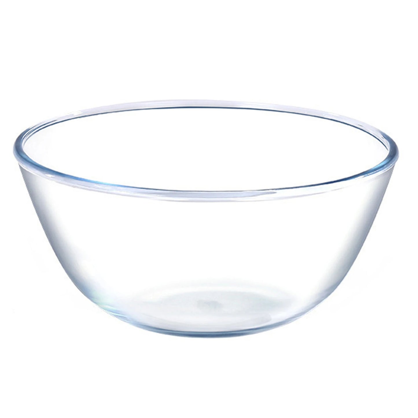 Transparent Thickened Glass Bowl Home Kitchen Microwave Oven Special Egg-Beating Dough-Kneading Salad Bowl Household Soup Bowl Peaceful Pleasures Health and Wellness 4500Ml