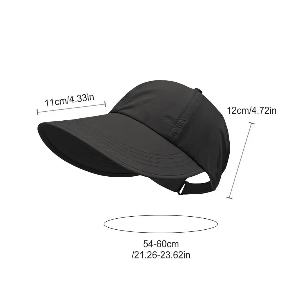 UV Wide Brim Sun Hat – Foldable, Adjustable & Breathable