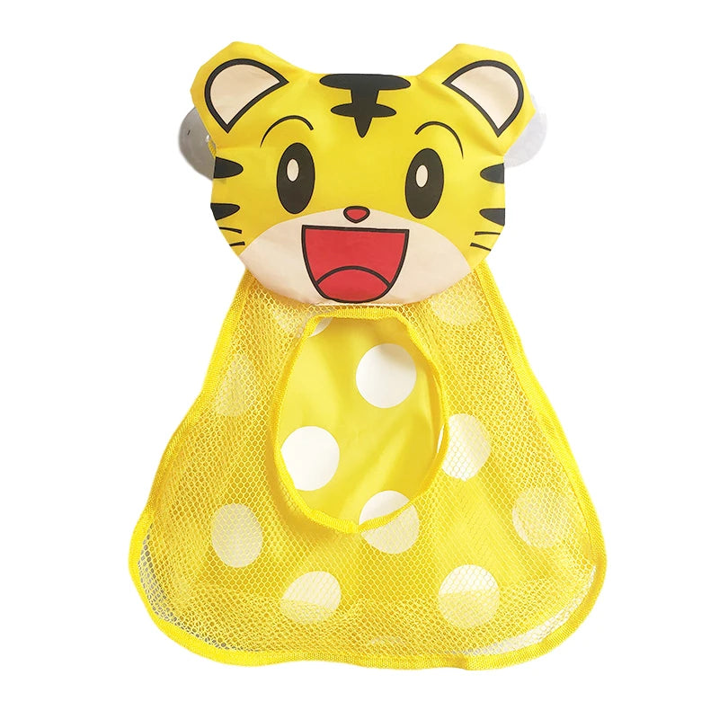 Baby Bath Toy Storage Bag | Mesh Organizer with Suction Cups