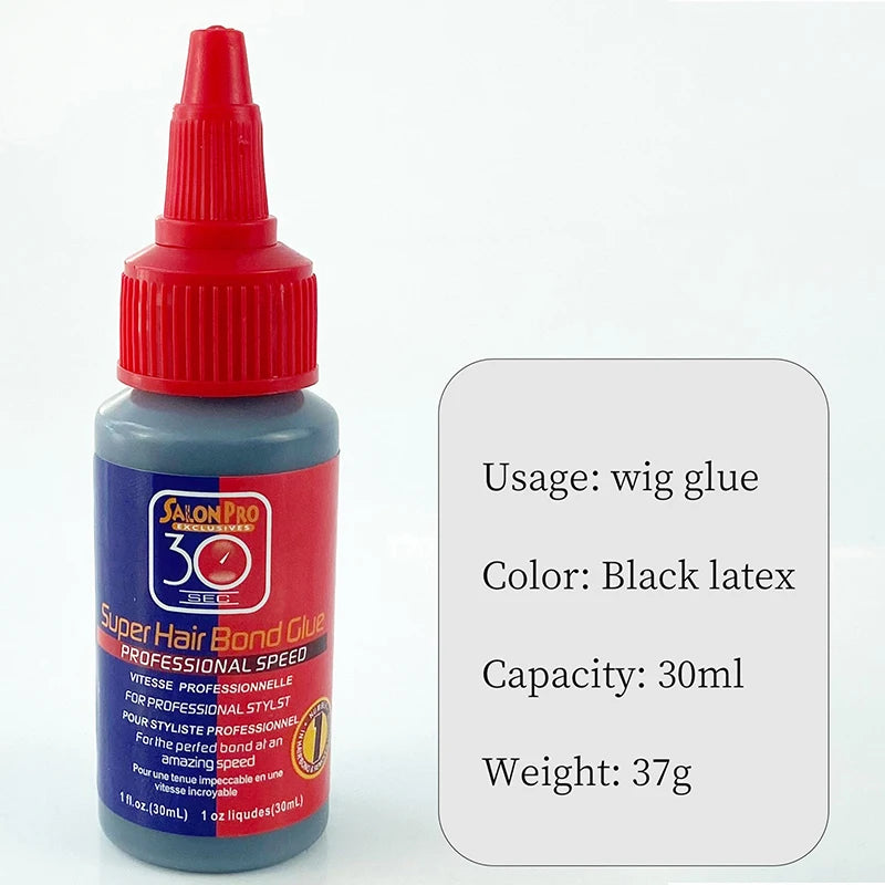 Waterproof Wig Bonding Glue 30ml | Lace Front, Toupee & Extensions