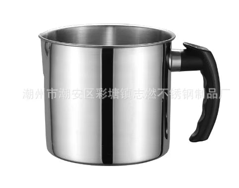 Aluminium Candle Making Pitcher Ergonomic Handle Portable Wax Melting Cup Home Candle Making Supplies Peaceful Pleasures Health and Wellness 1.3L
