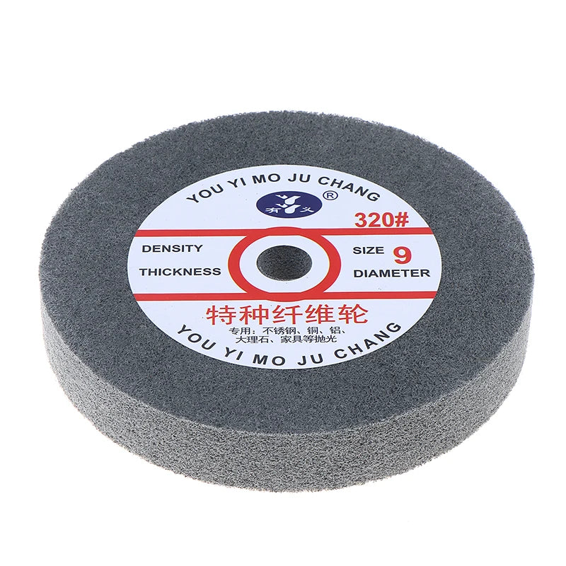 Metal Polishing Wheel 150*25mm Non-Woven Abrasive Disc Nylon Fiber 5P/7P/9P Options 180# For Polishing Peaceful Pleasures Health and Wellness A3
