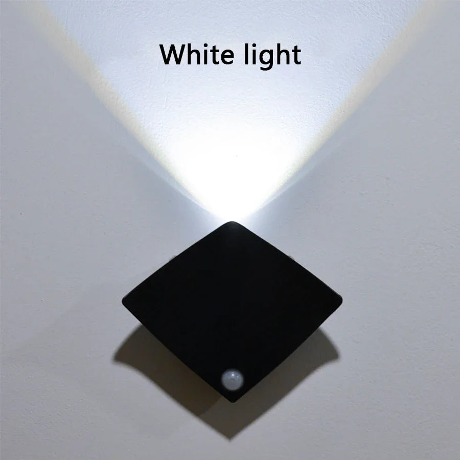 Rechargeable Wall Sconces LED Light Motion Sensor Night Light Wireless Portable Lamp For Bedroom Mural Living Room Lighting Peaceful Pleasures Health and Wellness white light Rechargeable Model