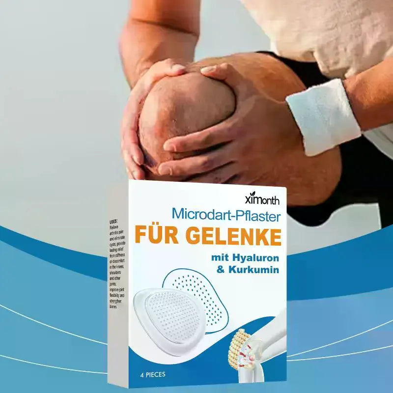 Hyaluronic Acid Joint Patch for Knees & Wrists – 4 Pack