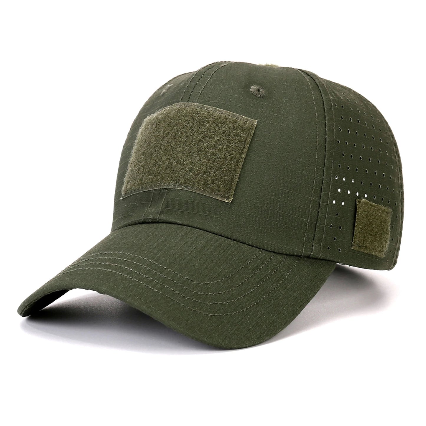 Unisex Camouflage Baseball Cap Abrasion-resistant Athletic Casual Baseball Cap UV Sun Protection Hat for Outdoor Sports Peaceful Pleasures Health and Wellness Green