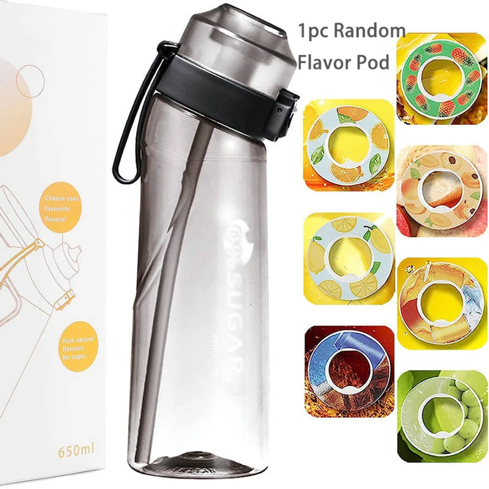 Air Water Bottle with Flavor Pods | BPA-Free Scent Infuser