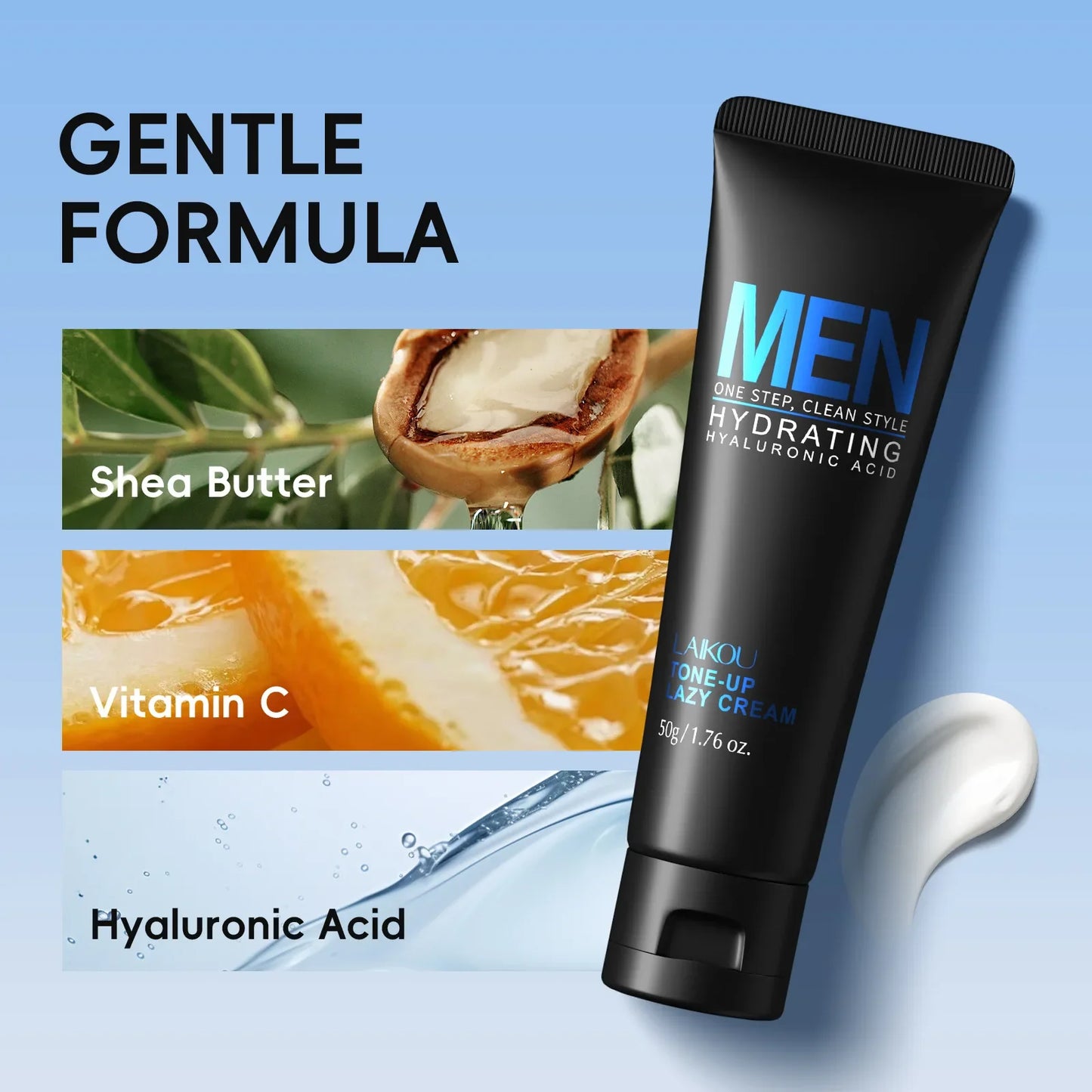 LAIKOU Men BB Cream – Tone Up, Brighten & Conceal 50g