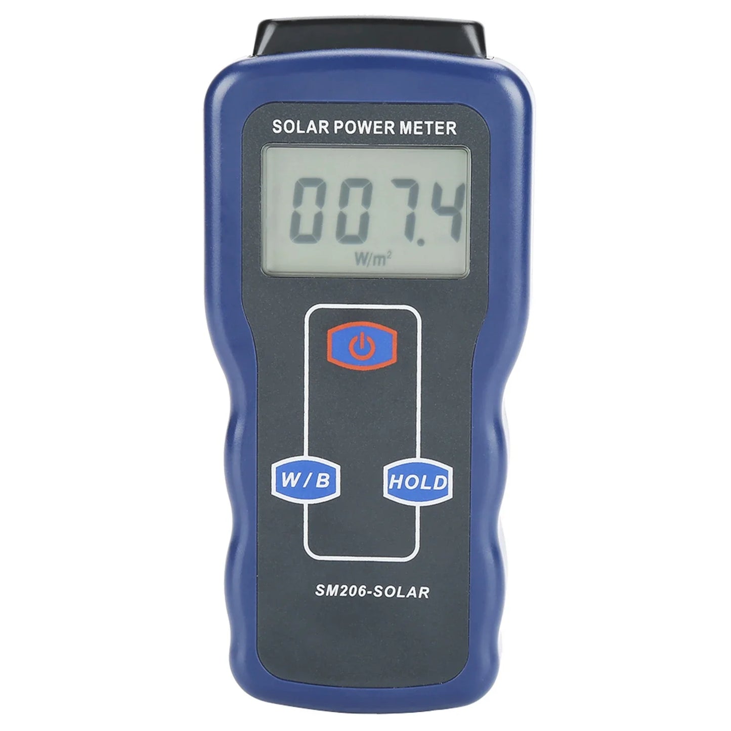 SM206 Digital Solar Power Meter Sun Light Radiation Measuring Testing
