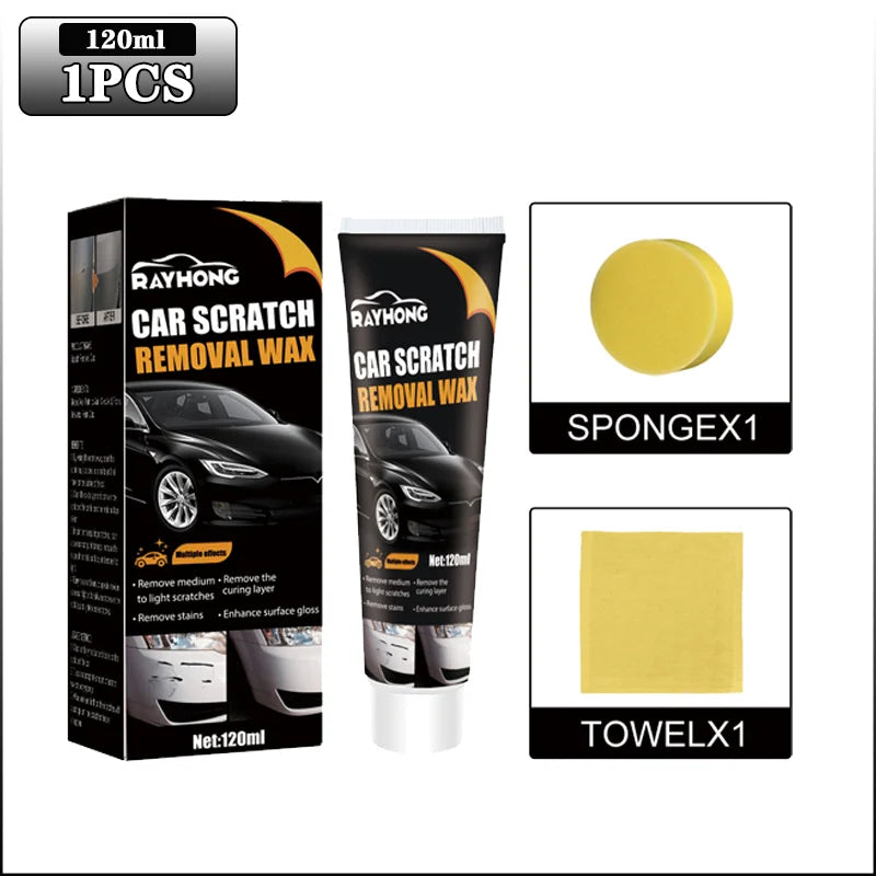RayHong Car Scratch Remover & Swirl Repair Polish Wax 120ml