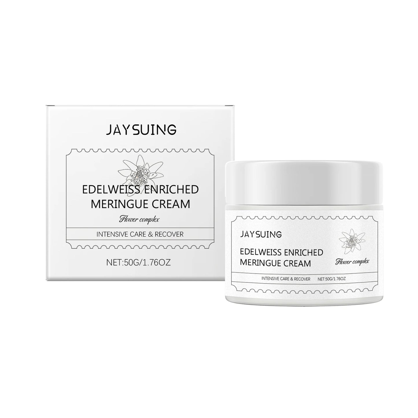 Collagen Facial Cream Deep Moisturizing Brighten Smooth Skin Reduce Fine Lines Improve Dullness Dryness Hyaluronic Acid Essence Peaceful Pleasures Health and Wellness 50g