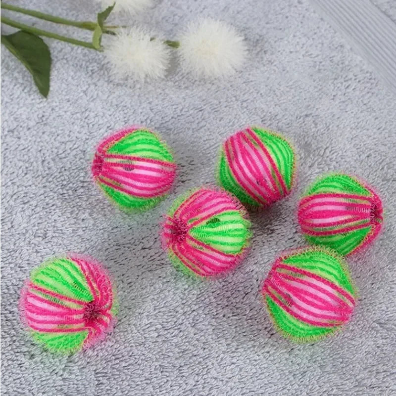 Laundry Lint & Hair Remover Balls – 6 or 12 Pack Laundry Lint Remover Ball Peaceful Pleasures Health and Wellness