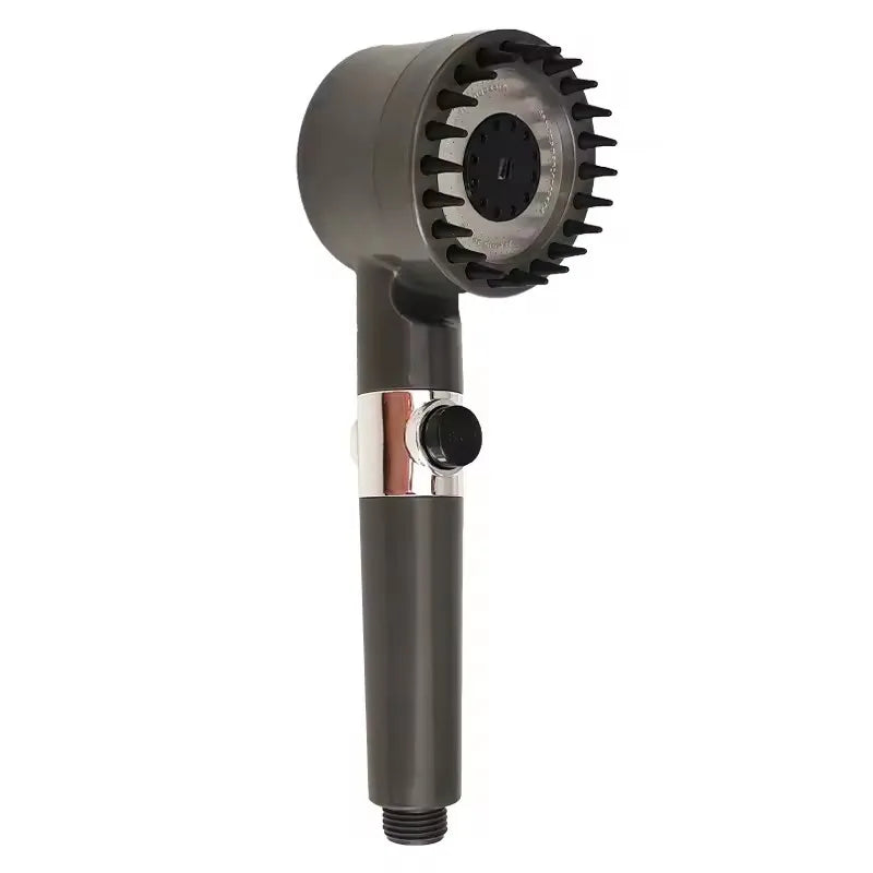 3-Mode High-Pressure Filtered Handheld Shower Head & Massage Brush