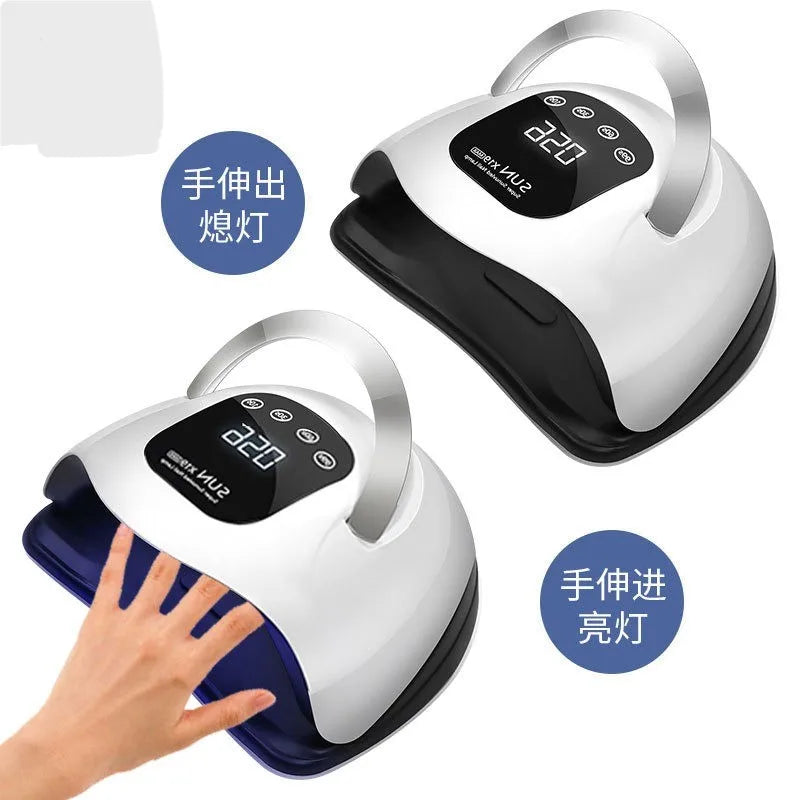 X19 Nail Drying Device - LED Ultraviolet Lamp - Professional Nail Art Accessories for Drying Nail Glue - Phototherapy for Nails Peaceful Pleasures Health and Wellness