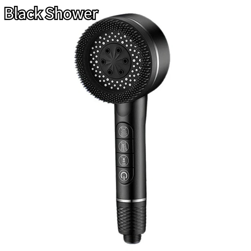 Filtered Supercharged Handheld Shower Head – 4-Speed Spray
