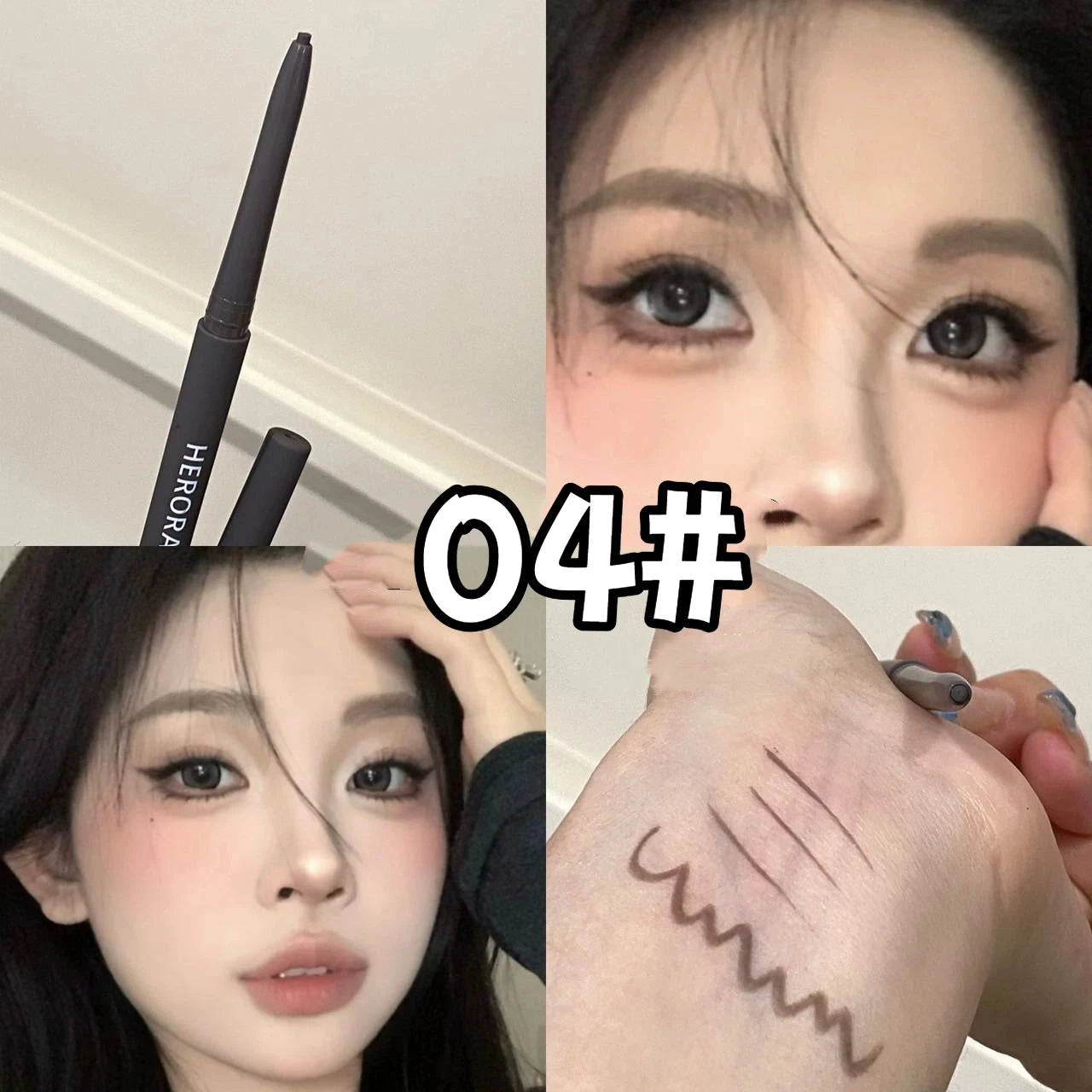Ultra-Fine Waterproof Gel Eyeliner Pencil – Matte Long-Lasting
