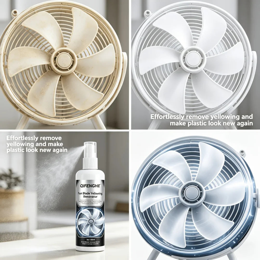 White Plastic Restorer Spray – Oxidation & Yellowing Remover