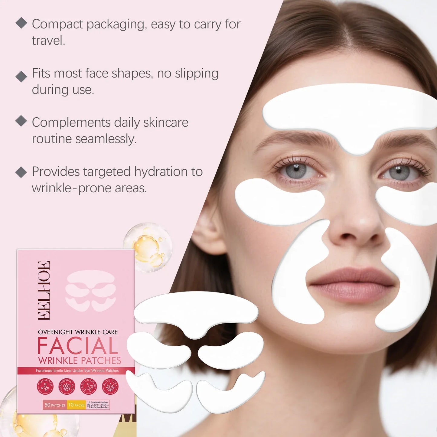 Collagen Care Patch Set – Smooth & Hydrated Facial Skin