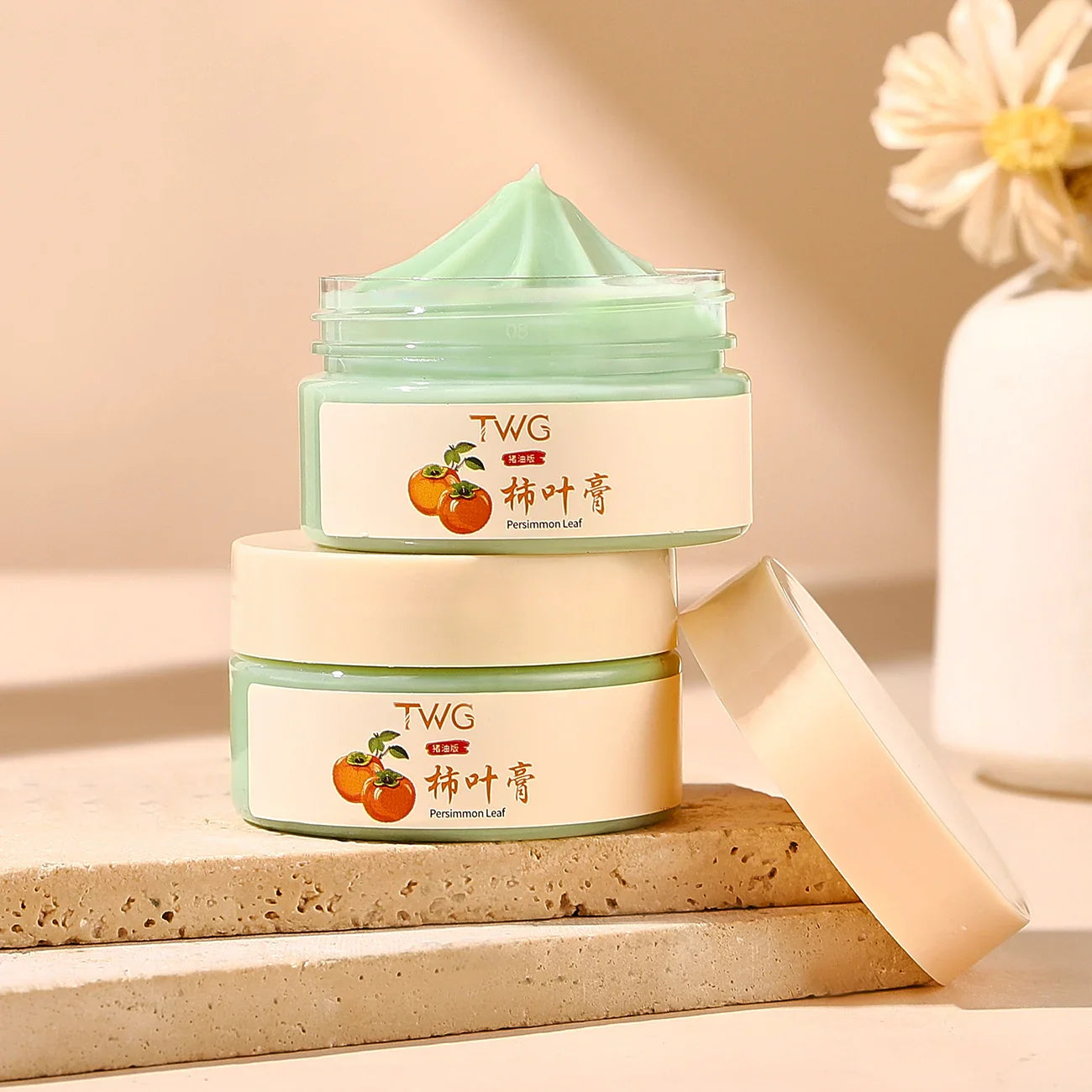 Persimmon Leaf Face Cream – Hydrating & Moisturizing Ointment
