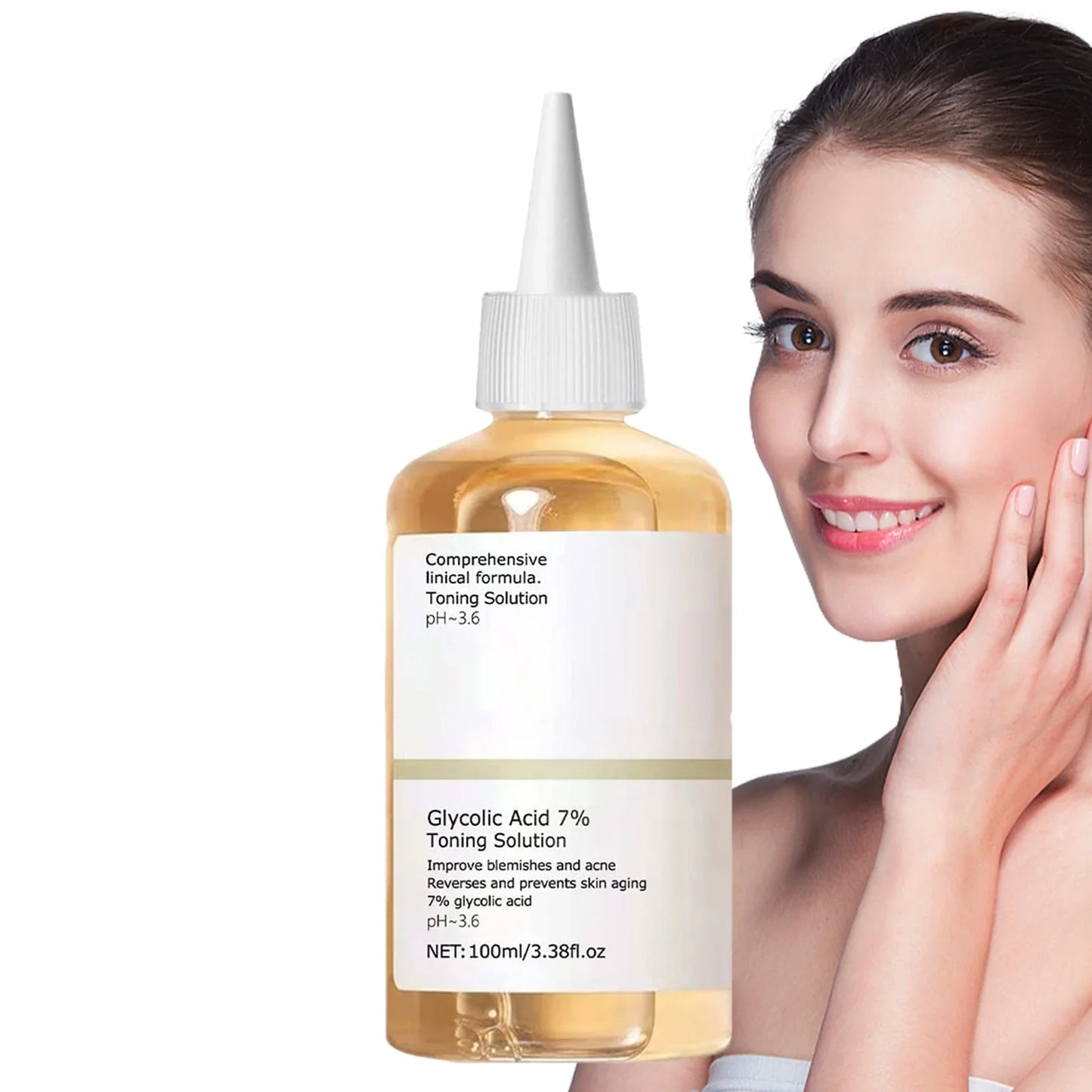 Disaar 7% Glycolic Acid Toner – Exfoliate & Brighten Skin