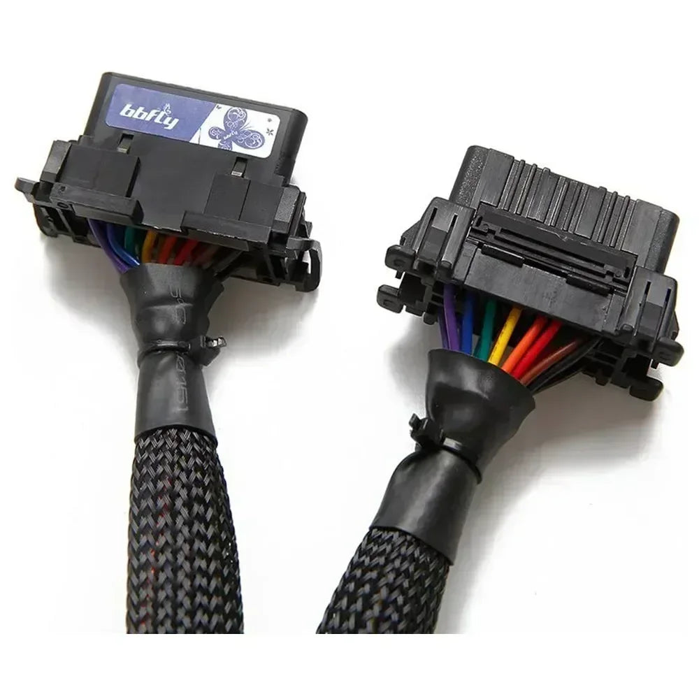 OBD2 Splitter 16 Pin OBD II Splitter Extension 1x Male and 2X Female Extension 30cm Car Code Readers OBD Adapter Cable Peaceful Pleasures Health and Wellness
