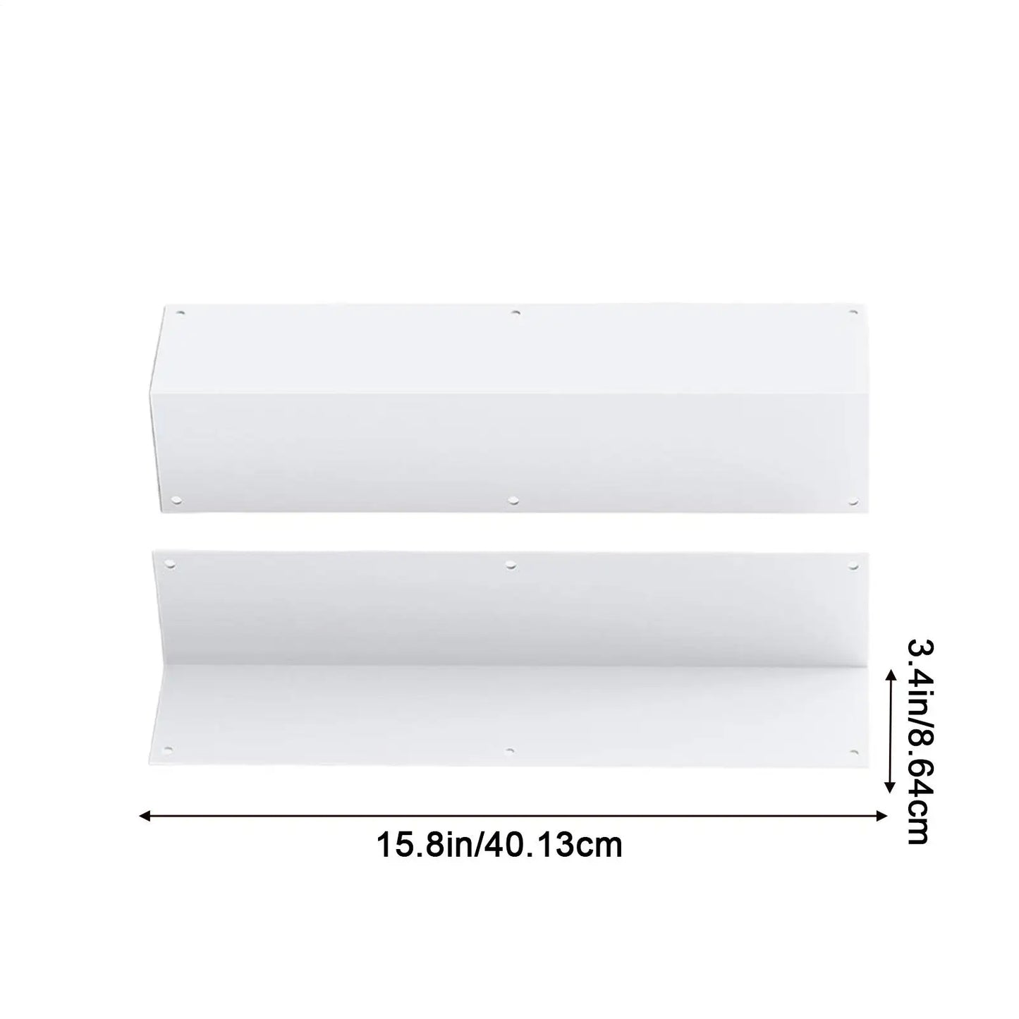 Aluminum Siding Corner Guards 2-Pack | 90° Wall Protector