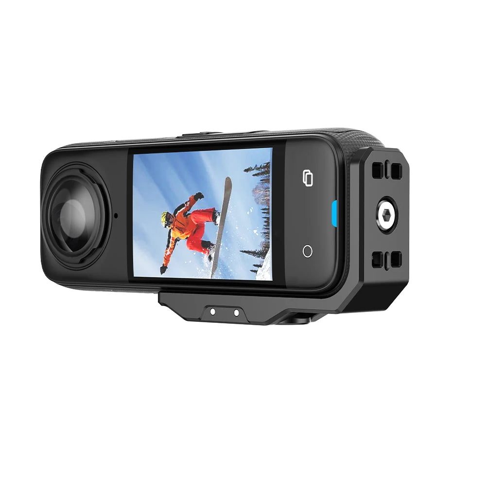 Tight And Durable For Insta360 X4 Horizontal Shooting Bracket Sports Camera Shooting Fixed Clip Support Accessories Peaceful Pleasures Health and Wellness