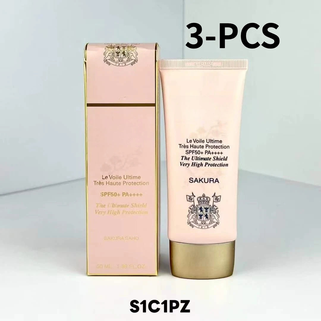 Sunscreen Face Cream SPF50+ PA++++ 50ml Peaceful Pleasures Health and Wellness 3-pcs