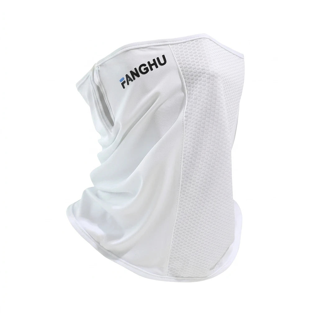 Sun-Protection Face-Mask UPF50+ UV-Protection Ice Cooling Fabric for Outdoor Activities Peaceful Pleasures Health and Wellness C