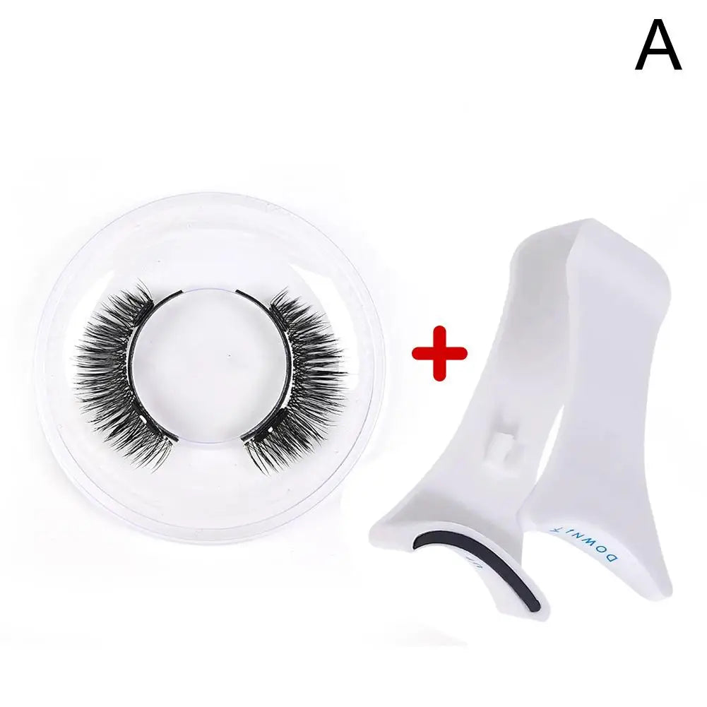 3D Magnetic Eyelashes Handmade Natural Magnetic False Eyelashes Reusable Magnetic Eyelashes Tweezers Set Peaceful Pleasures Health and Wellness A