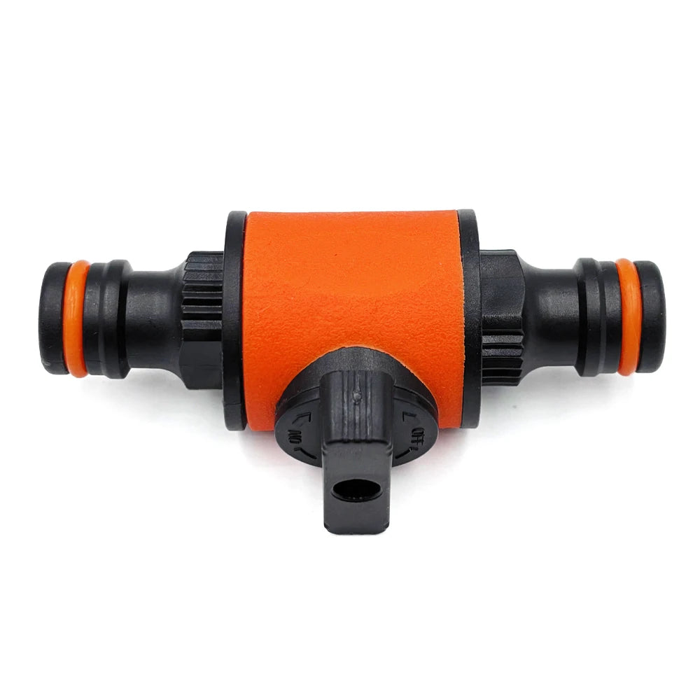 2PC Garden Hose Pipe Tap Shut Off Valve Fitting Connector Pipe Coupler Stop Water Connection Repair Joint Irrigation System Adap Peaceful Pleasures Health and Wellness