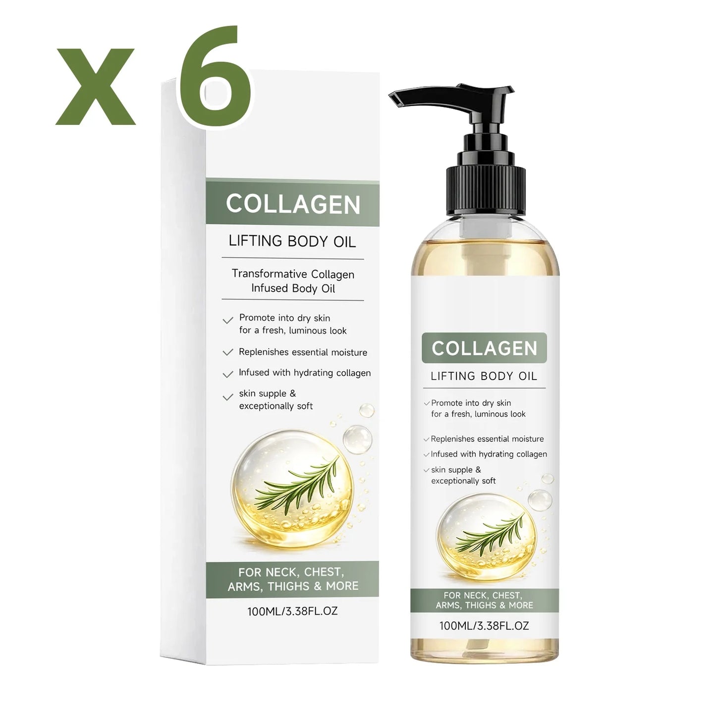 Rosemary Body Oil for Women – Brightening & Nourishing Skin