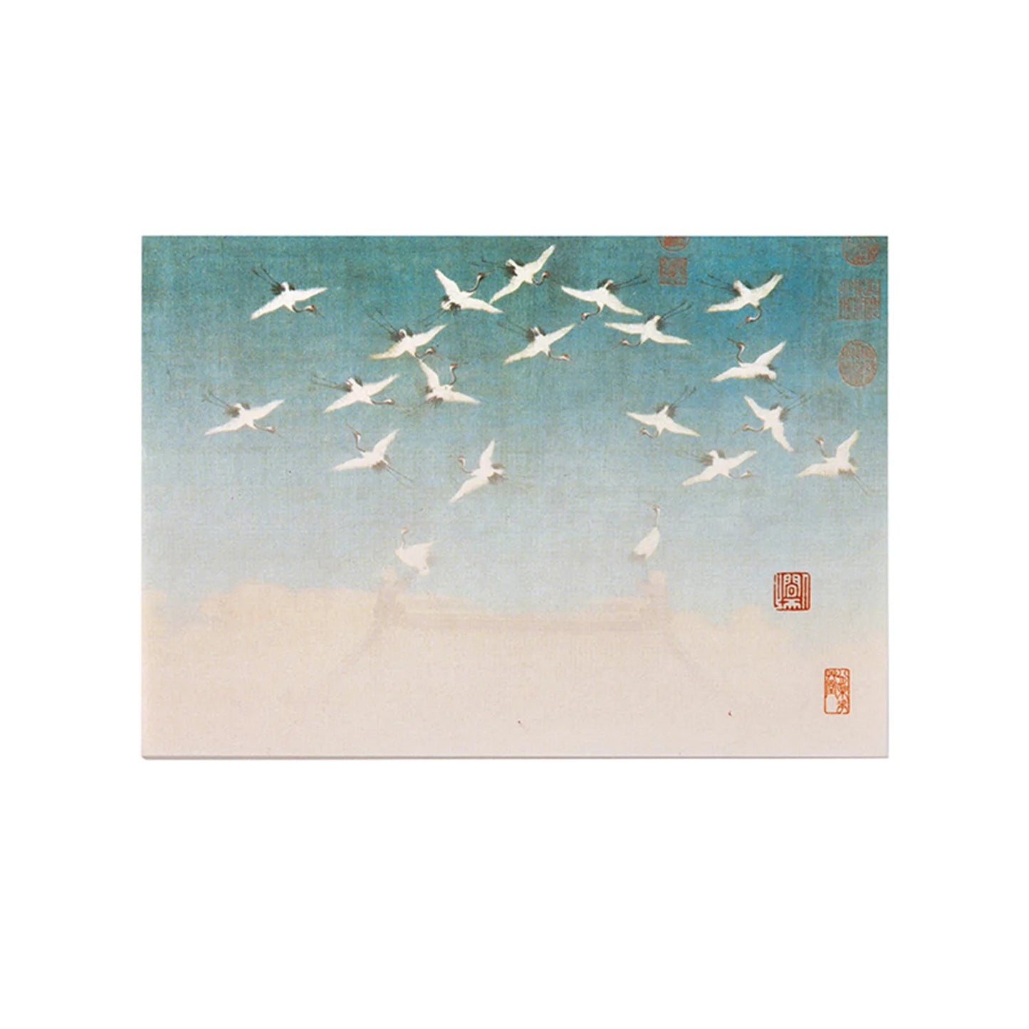 Chinese Painting Style Notes For Journal Decorating 80 Sheets Scenery Notes Oriental Art Diy Decoration Paper For Planner Notes Peaceful Pleasures Health and Wellness C
