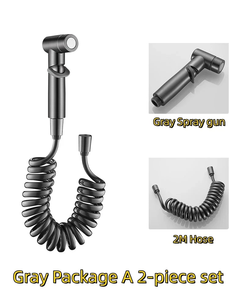 Handheld Bidet Sprayer Set – High-Pressure Bathroom Kit