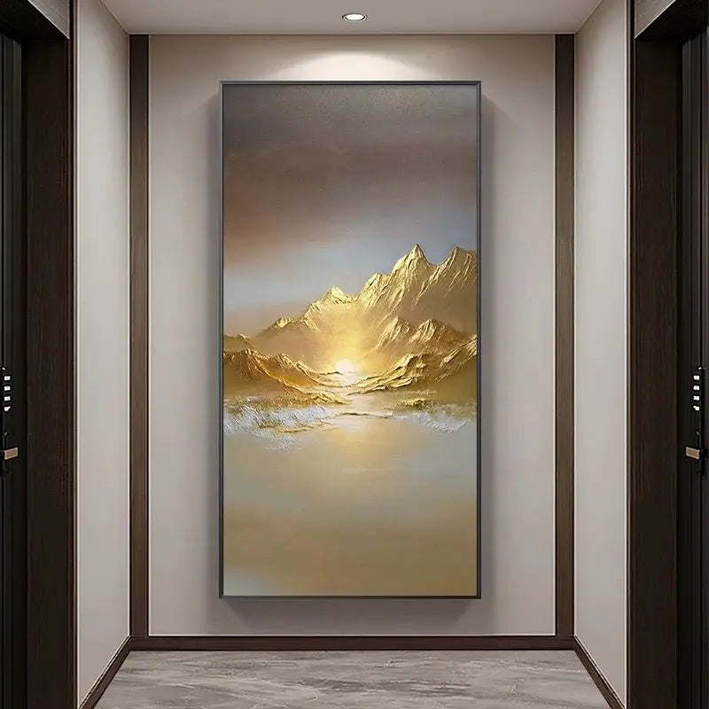 Abstract Rizhao Jinshan Abstrac Texture Oil Painting, Living Room Hanging Painting, Sofa Background Wall, High Quality Corridor Peaceful Pleasures Health and Wellness No frame 3 50cmx75cm