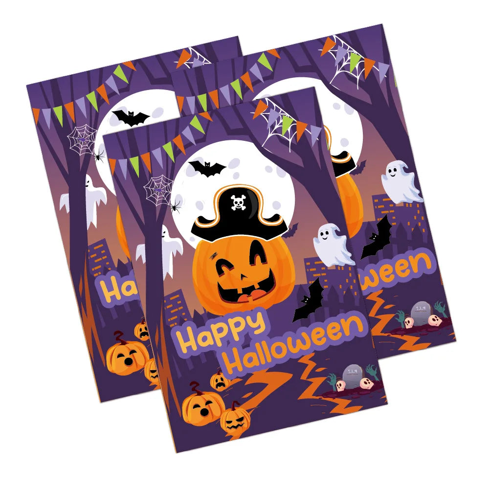 Christmas Halloween Sticker Book Reusable Stickers DIY Dress-up Fun