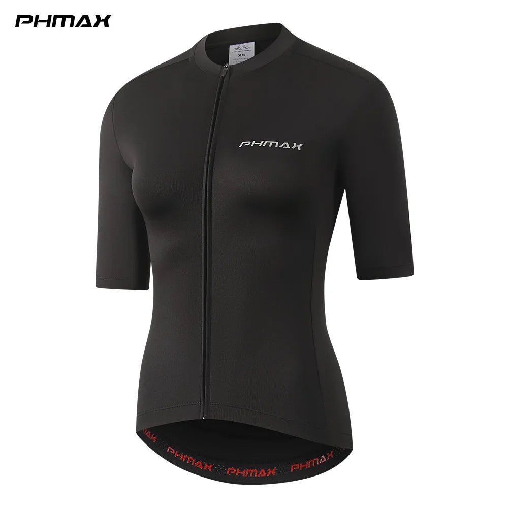 PHMAX Women's Cycling Jersey – Breathable Summer MTB Road Bike