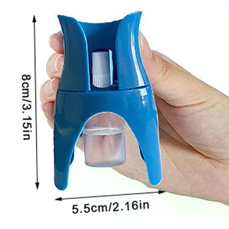Eye Drops Holder Eye Drops Bottle Helper Eye Ointments Drops Holder Device Eye Drop Guide Aid Help Applicator Eye Care Tool Peaceful Pleasures Health and Wellness