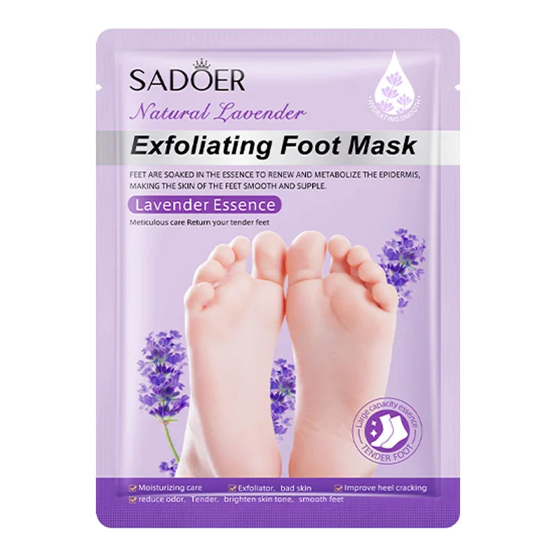 SADOER Foot Peel Mask – Exfoliating Socks for Smooth Feet