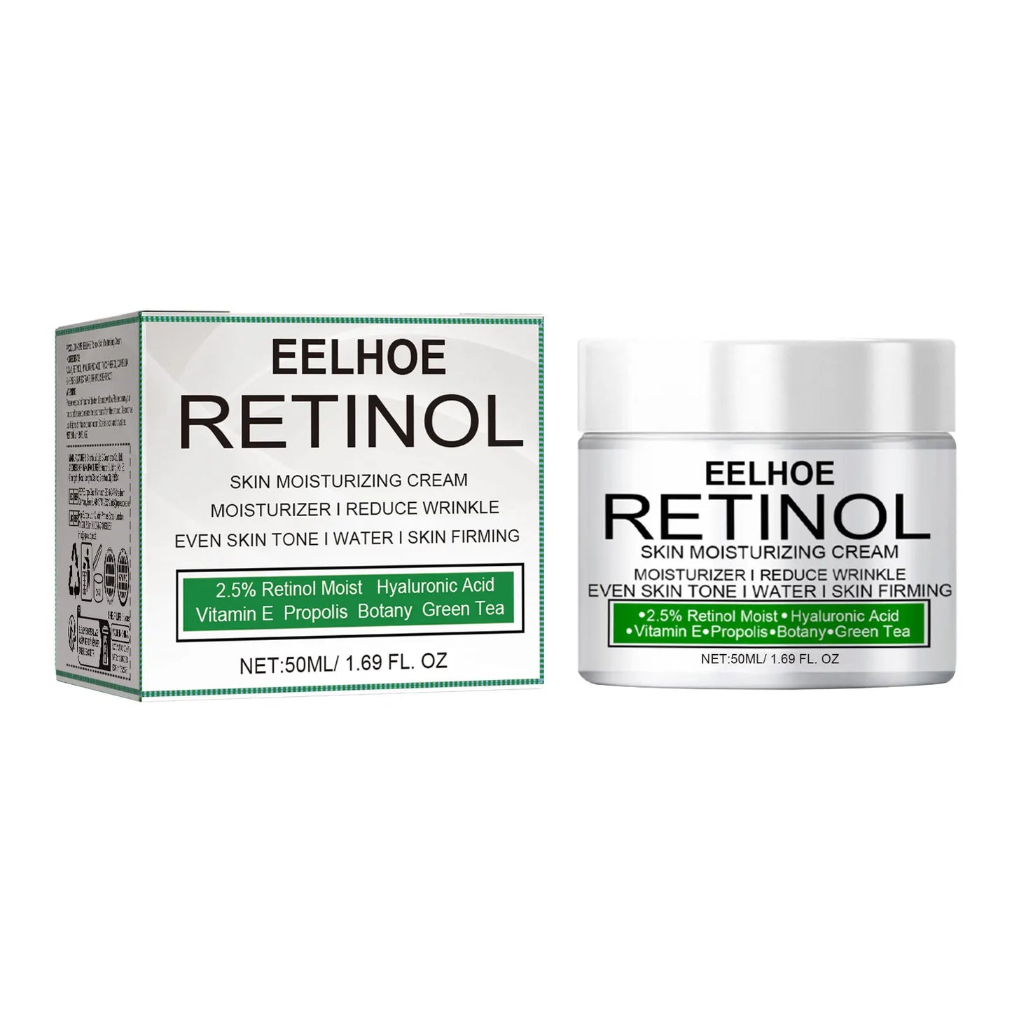 EELHOE Retinol Body Cream – Anti-Aging, Whitening & Firming Retinol Body Cream Peaceful Pleasures Health and Wellness 50ml Boxed