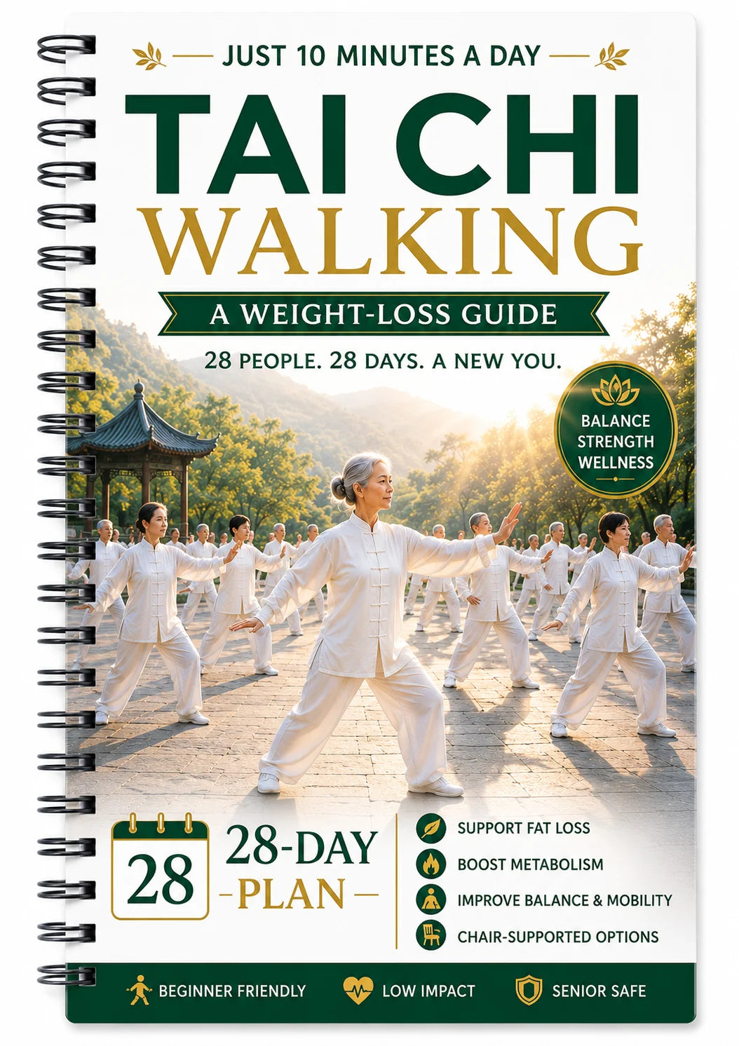 Tai Chi Walking Low-impact Way Boost Metabolism Balance