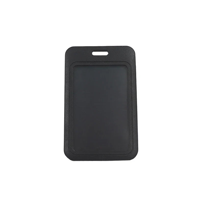 Retractable Slide Cover ID Card Holder & Badge Sleeve