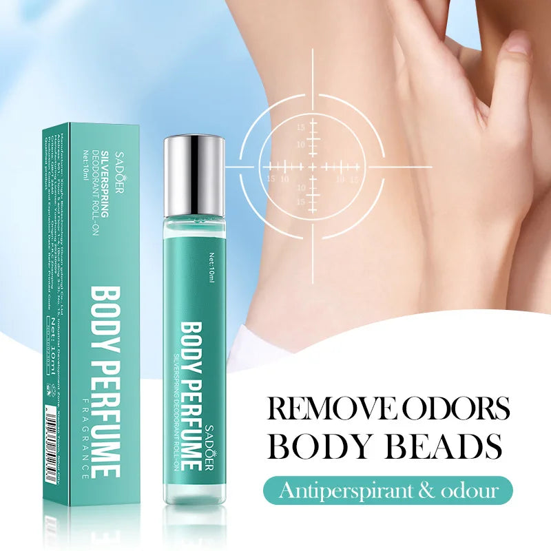 SADOER Roll-On Bead Deodorant Cream – Odor & Sweat Control