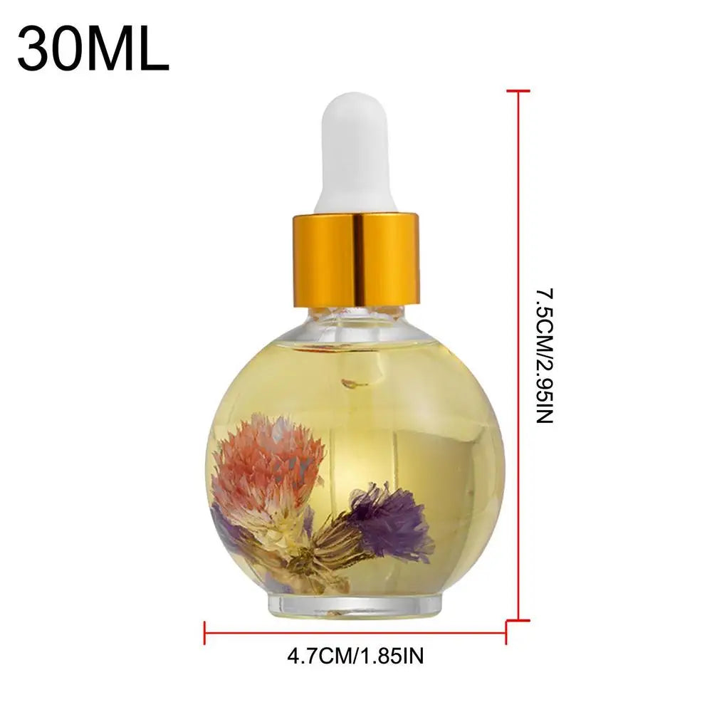 30ml Dried Flower Nourishing Cuticle Oil | Nail Treatment